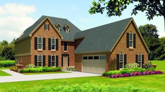 House Plan 47391 Elevation