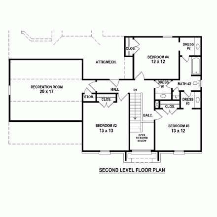 Second Level Plan