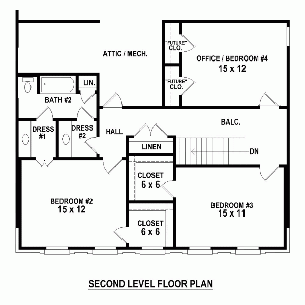 Narrow Lot Level Two of Plan 47403