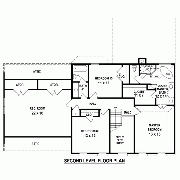  Level Two of Plan 47418