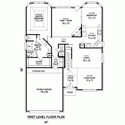 First Level Plan