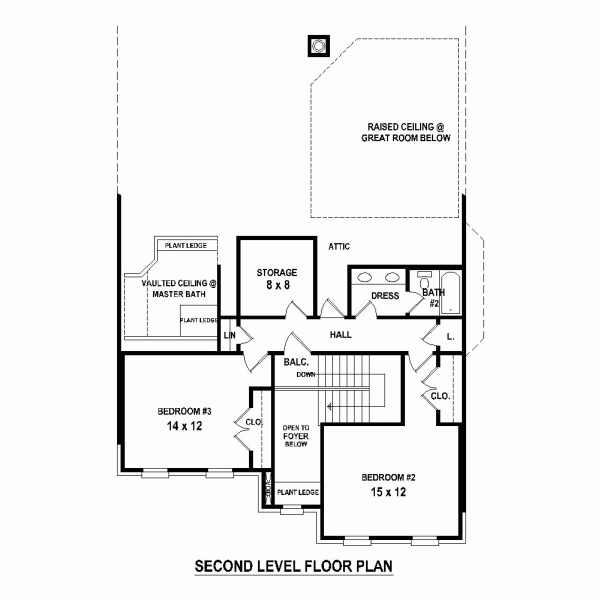 Narrow Lot Level Two of Plan 47420