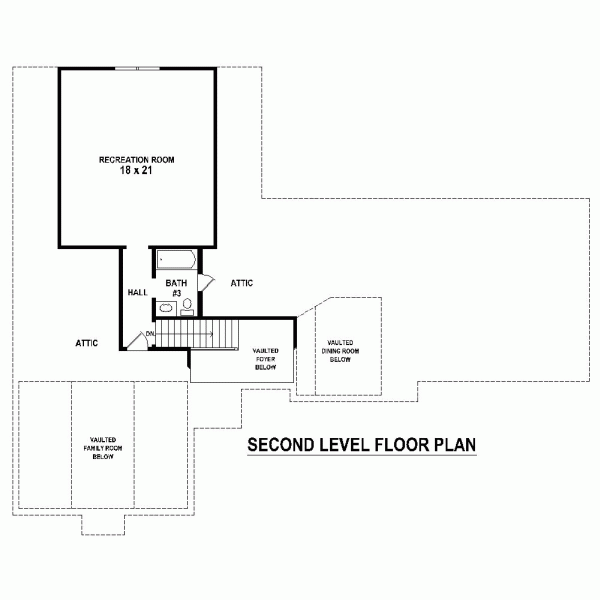 Traditional Level Two of Plan 47432