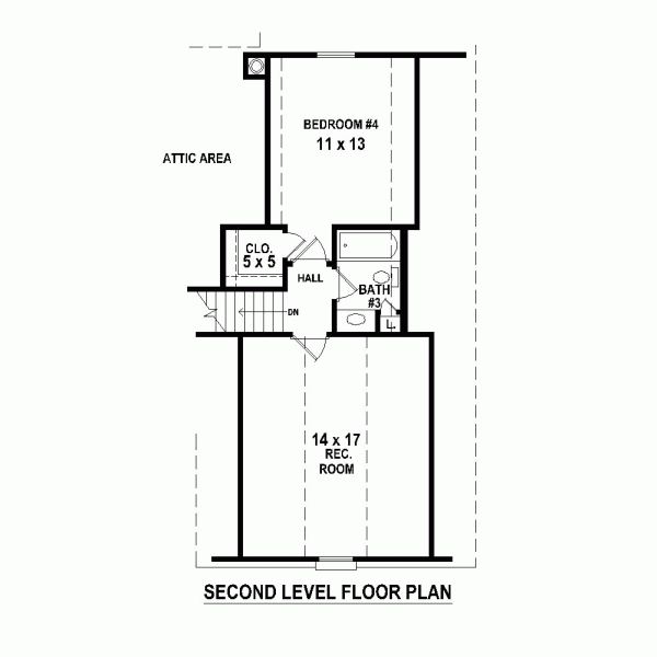 Traditional Level Two of Plan 47433