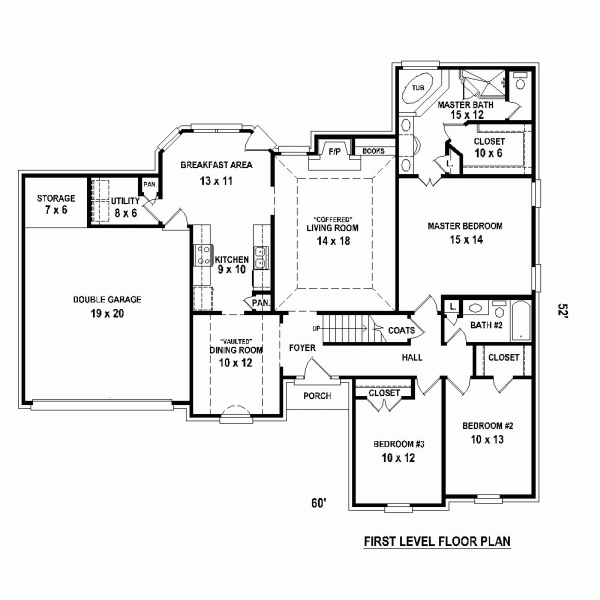 Traditional Level One of Plan 47435