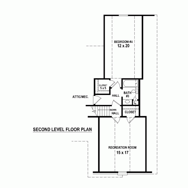 Traditional Level Two of Plan 47435