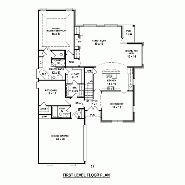 Country Level One of Plan 47445