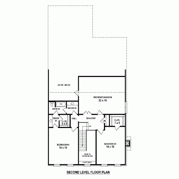 Narrow Lot Level Two of Plan 47453