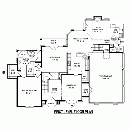 First Level Plan