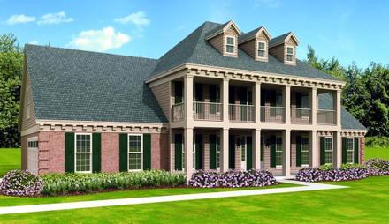 House Plan 47459 Elevation