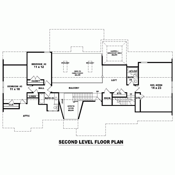 Traditional Level Two of Plan 47464