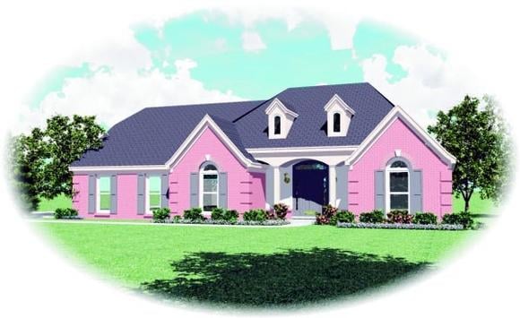 House Plan 47478 Elevation