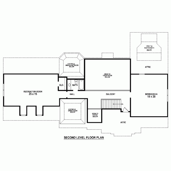 Contemporary Level Two of Plan 47485