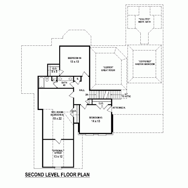  Level Two of Plan 47490