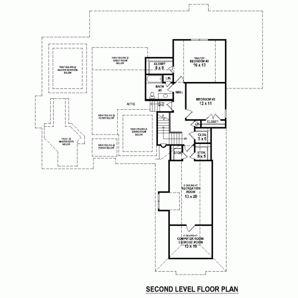  Level Two of Plan 47496