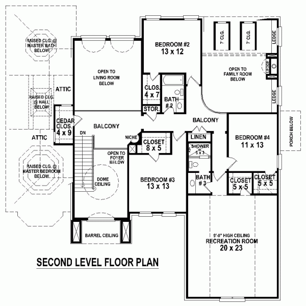 Traditional Level Two of Plan 47504