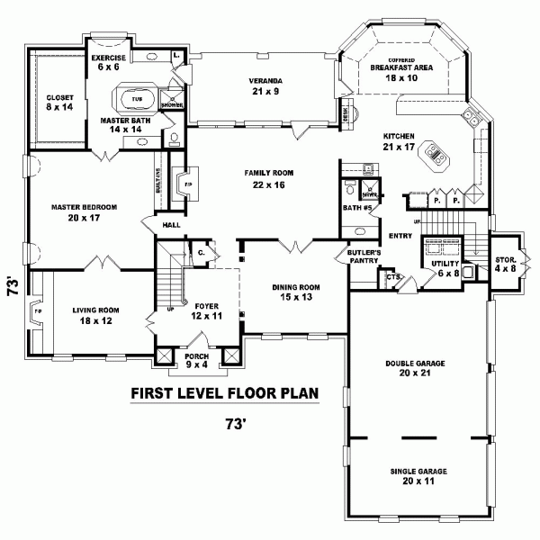 Traditional Level One of Plan 47506