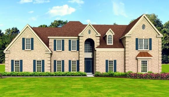 House Plan 47507 Elevation