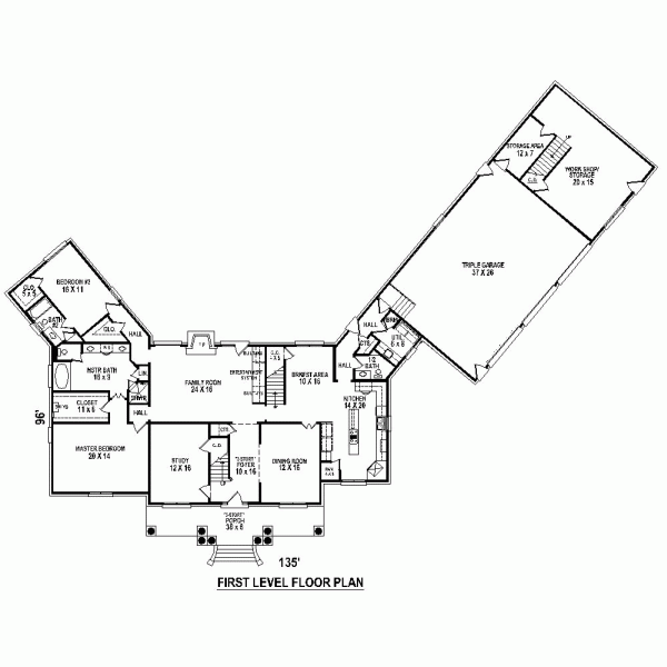 Traditional Level One of Plan 47521