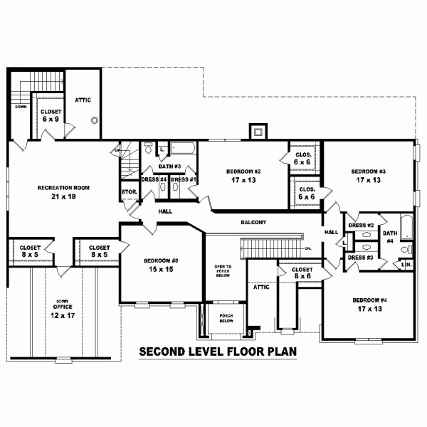 Traditional Level Two of Plan 47524