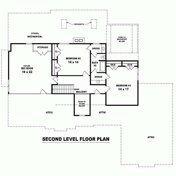 Traditional Level Two of Plan 47534