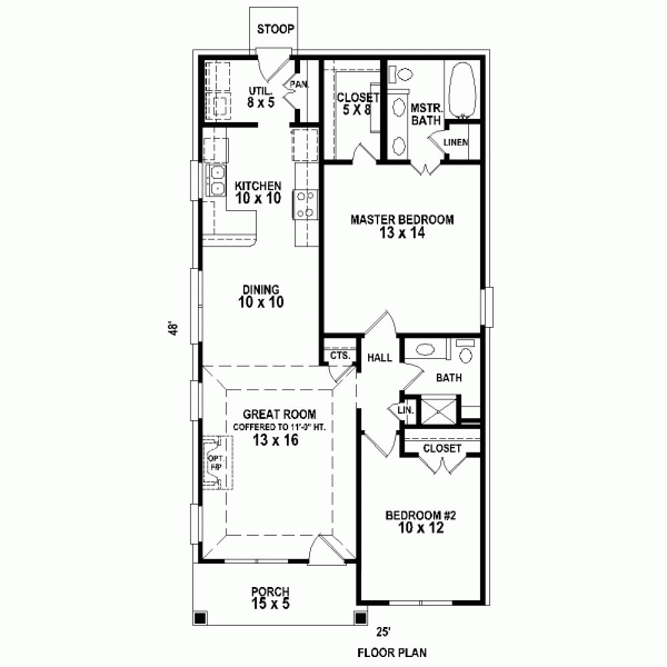 Traditional Level One of Plan 47550