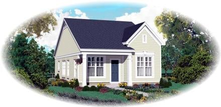 House Plan 47550 Elevation