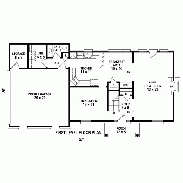 Colonial Level One of Plan 47551