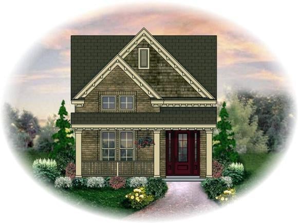 House Plan 47557 Elevation