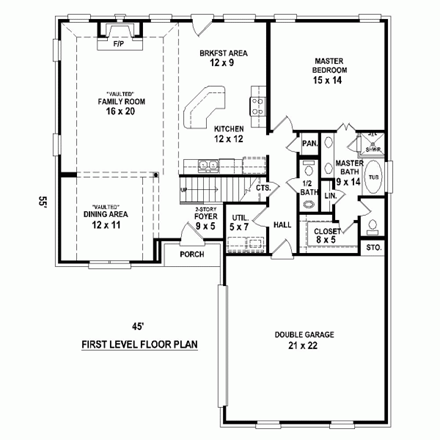 First Level Plan