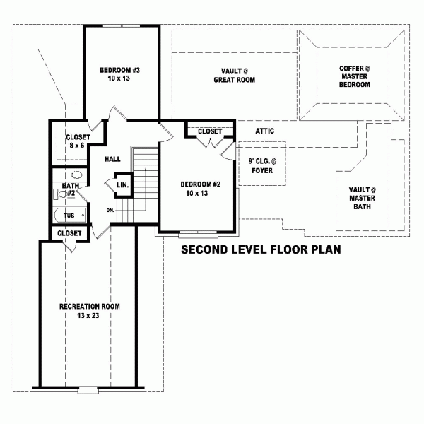 European Traditional Level Two of Plan 47590