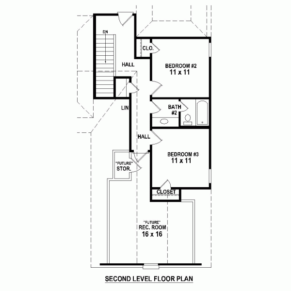 European Narrow Lot Level Two of Plan 47597