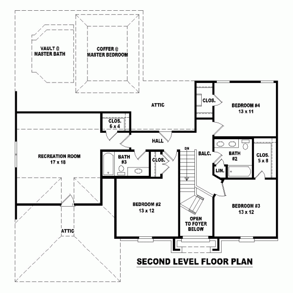 Traditional Level Two of Plan 47913