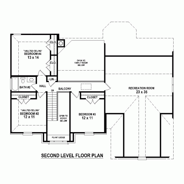 Traditional Level Two of Plan 47919