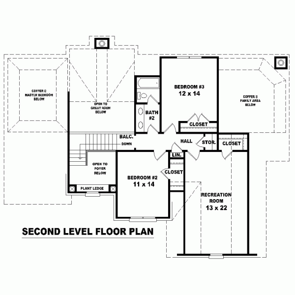Traditional Level Two of Plan 47922
