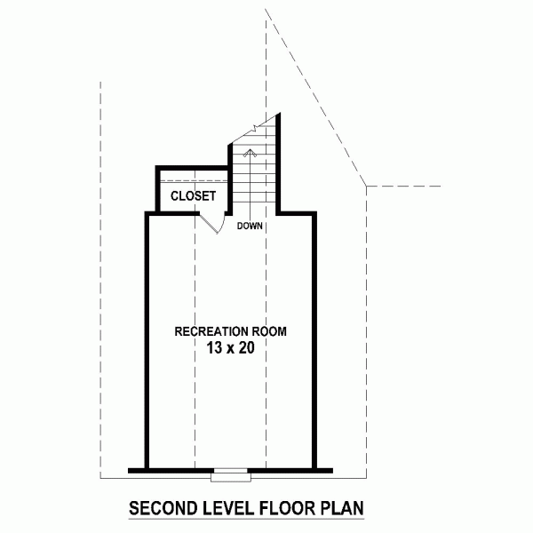 Traditional Level Two of Plan 47933