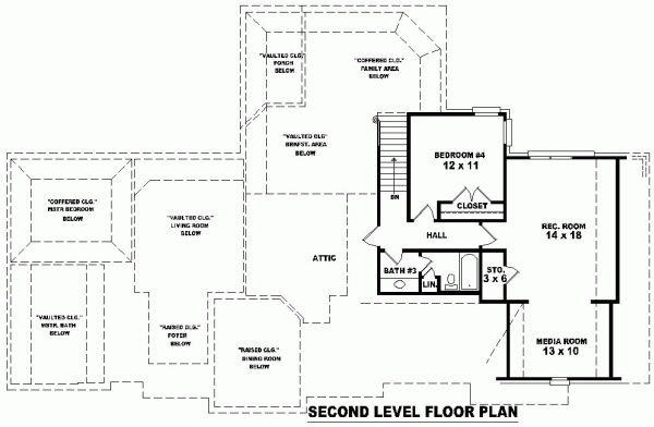 European Traditional Level Two of Plan 47991