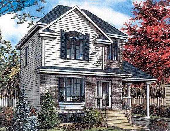 House Plan 48003 Elevation