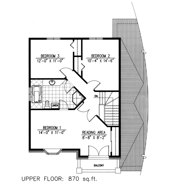 Narrow Lot Victorian Level Two of Plan 48084