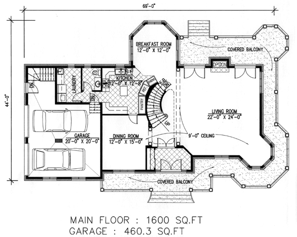 Victorian Level One of Plan 48085