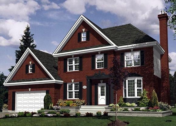 House Plan 48090 Elevation