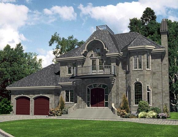 House Plan 48098 Elevation