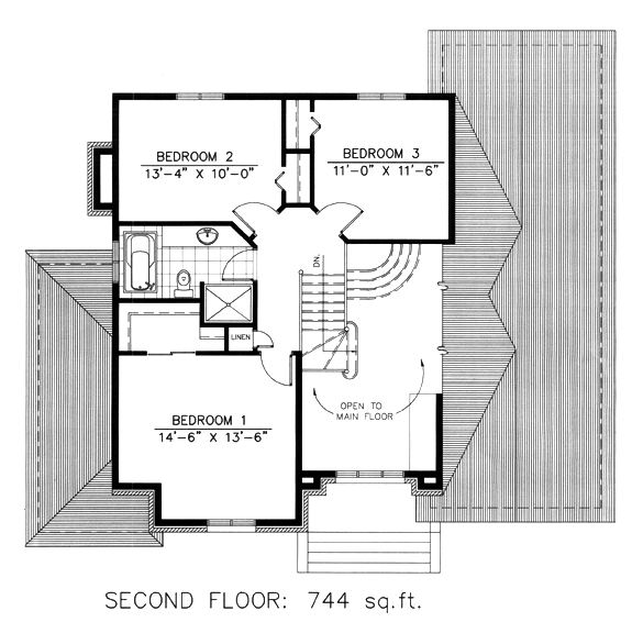 European Narrow Lot Level Two of Plan 48104