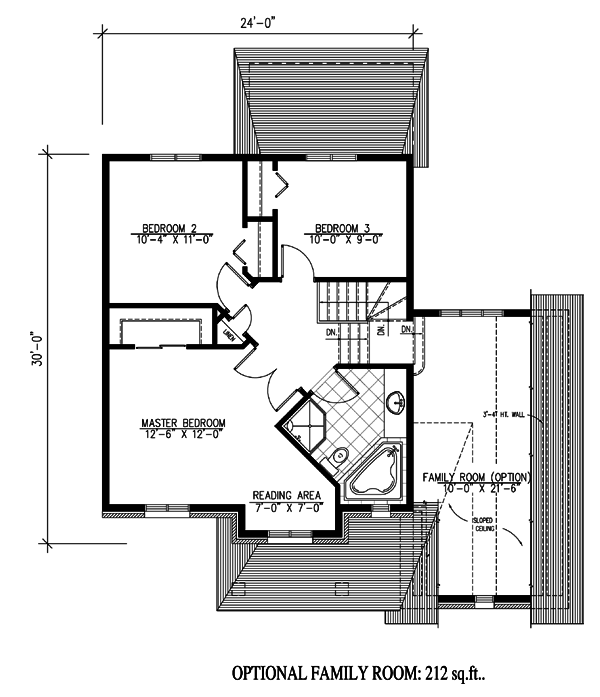 Narrow Lot Victorian Level Two of Plan 48124