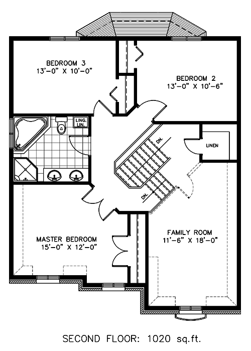 Narrow Lot Victorian Level Two of Plan 48149