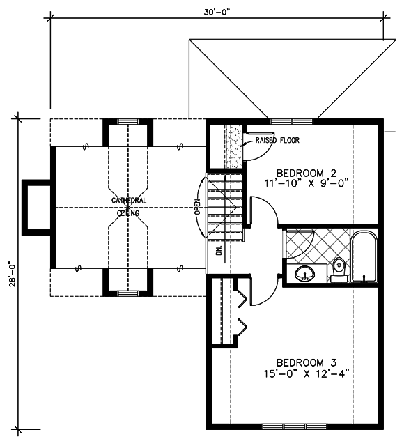 Narrow Lot Victorian Level Two of Plan 48154