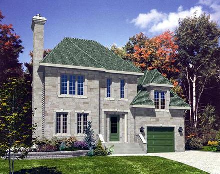 House Plan 48165 Elevation