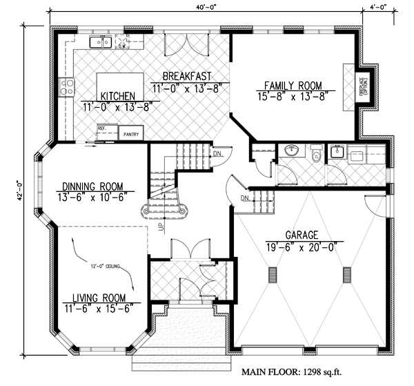 Victorian Level One of Plan 48174