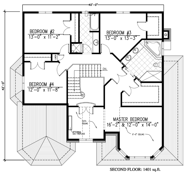 Victorian Level Two of Plan 48174
