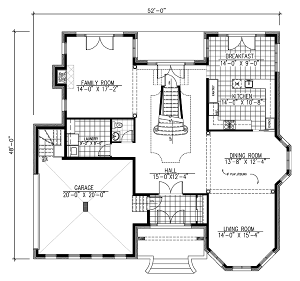 Victorian Level One of Plan 48202